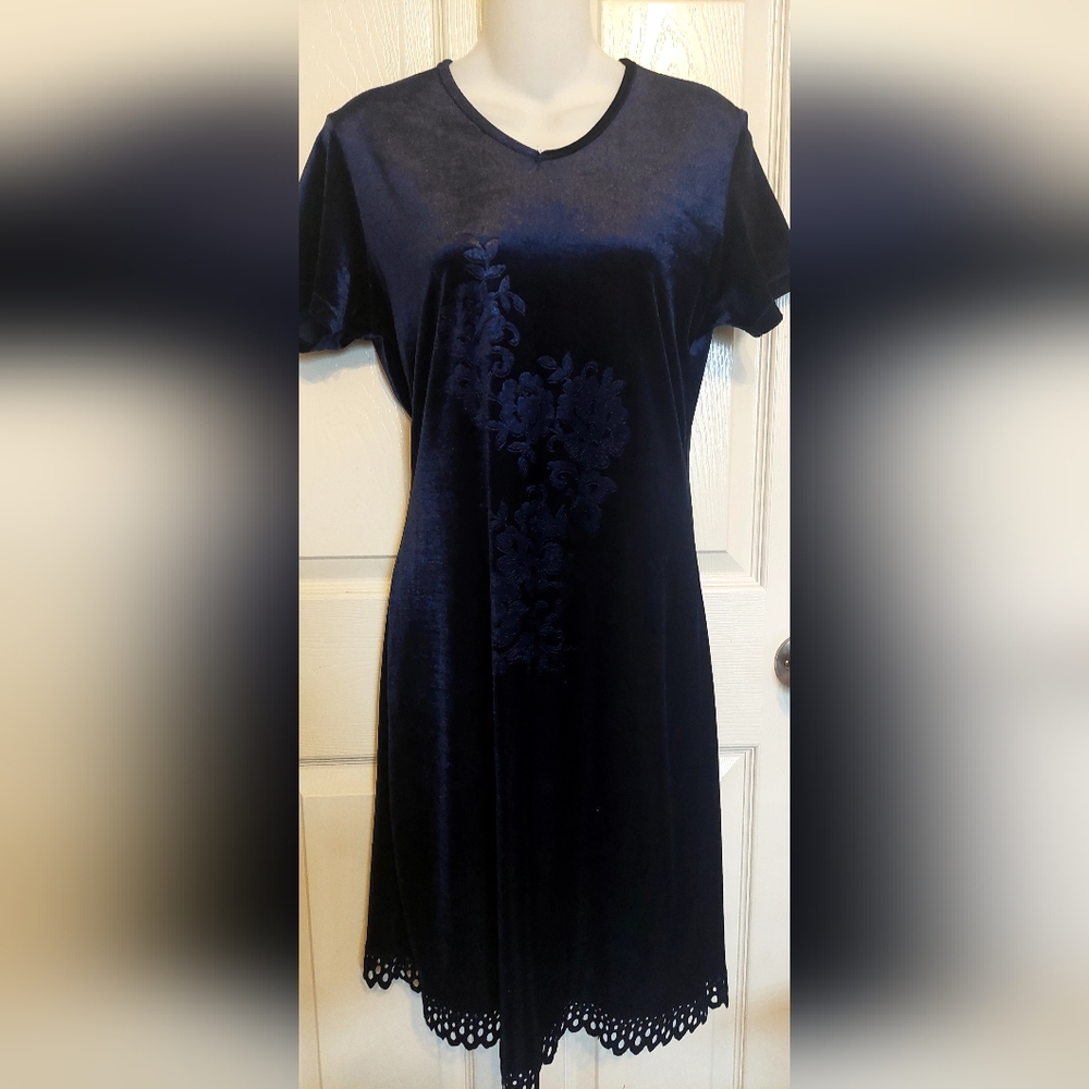 dress with design in front.